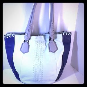 Yang Satchel, magnetic Closure 17.5 x 14 NWOT